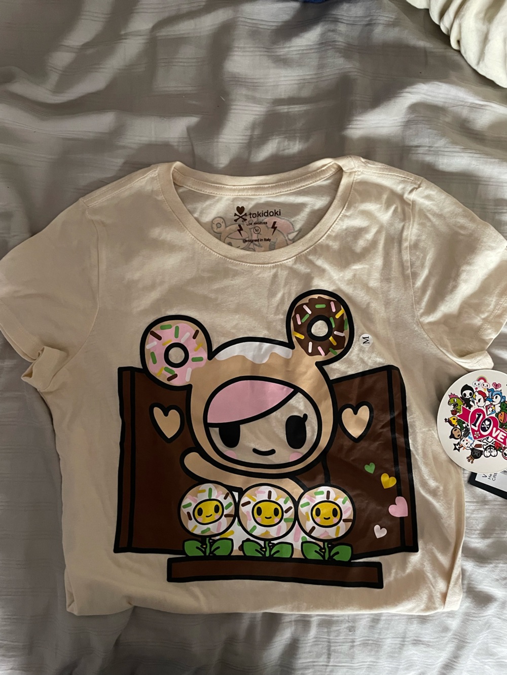 Tokidoki Donutella Tee size M (NWT)